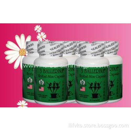 3 Ballerina Herbal Slim Capsule , Safe Herbal Slimming Pill